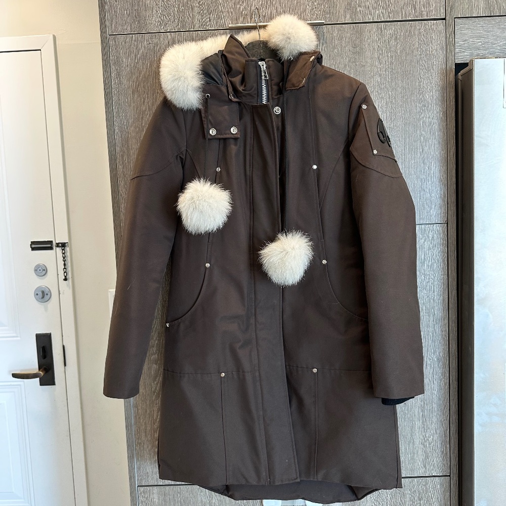 Selling this Moose Knuckles like New coat